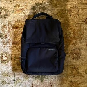 Brevitē, black backpack, many compartments, great condition, adjustable straps